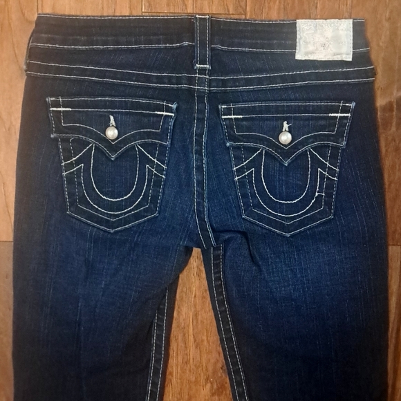 True Religion Bootcut Jeans dark wash - Picture 7 of 14